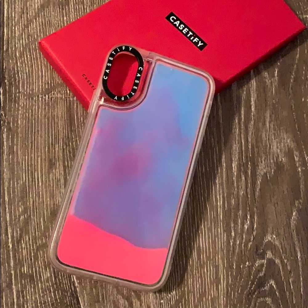 iPhone XR liquid sand phone case